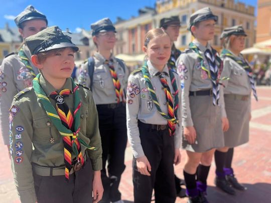Dzień Flagi i Święto Narodowe Trzeciego Maja w Zamościu - galeria zdjęć