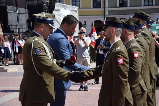 Dzień Flagi i Święto Narodowe Trzeciego Maja w Zamościu - galeria zdjęć