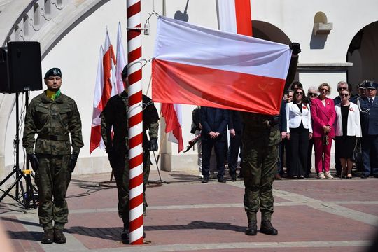 Dzień Flagi i Święto Narodowe Trzeciego Maja w Zamościu - galeria zdjęć