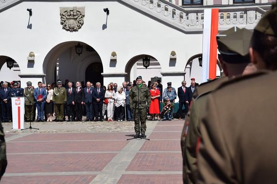 Dzień Flagi i Święto Narodowe Trzeciego Maja w Zamościu - galeria zdjęć