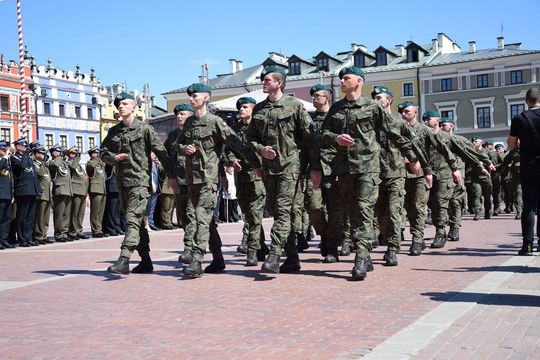 Dzień Flagi i Święto Narodowe Trzeciego Maja w Zamościu - galeria zdjęć