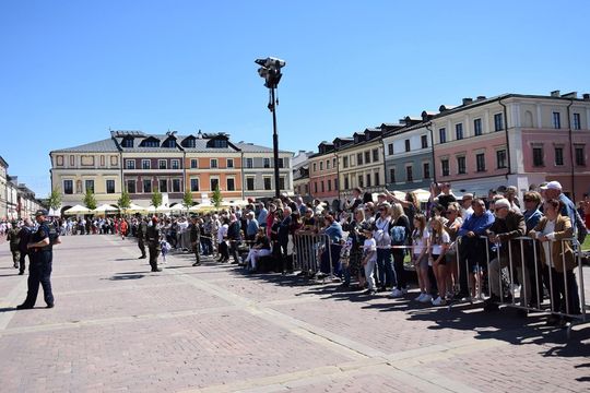 Dzień Flagi i Święto Narodowe Trzeciego Maja w Zamościu - galeria zdjęć