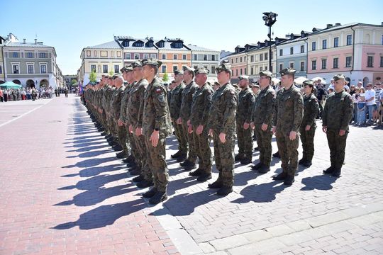 Dzień Flagi i Święto Narodowe Trzeciego Maja w Zamościu - galeria zdjęć