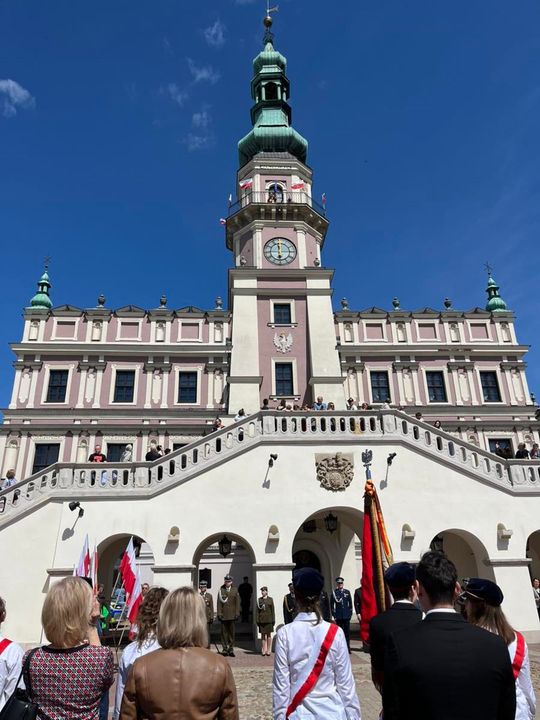 Dzień Flagi i Święto Narodowe Trzeciego Maja w Zamościu - galeria zdjęć