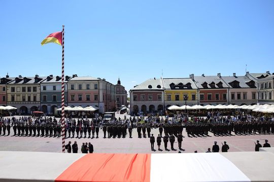 Dzień Flagi i Święto Narodowe Trzeciego Maja w Zamościu - galeria zdjęć