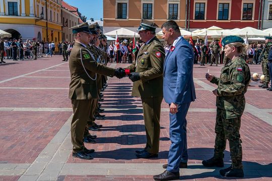 Tak Zamość świętował rocznicę uchwalenia Konstytucji 3 Maja [ZDJĘCIA]