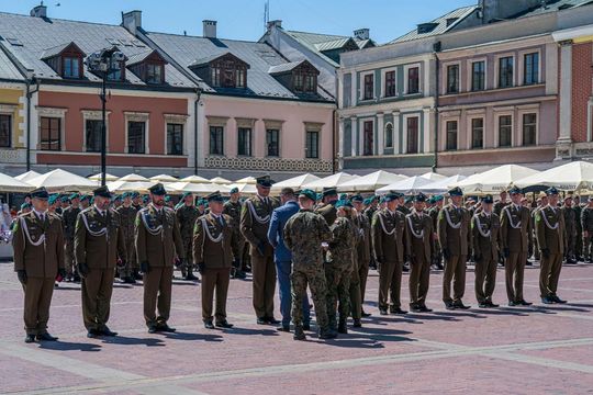 Tak Zamość świętował rocznicę uchwalenia Konstytucji 3 Maja [ZDJĘCIA]