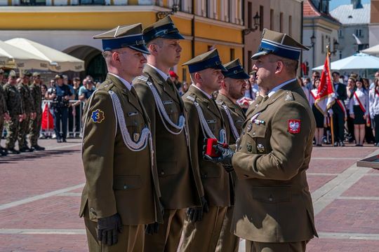 Tak Zamość świętował rocznicę uchwalenia Konstytucji 3 Maja [ZDJĘCIA]