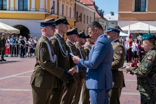 Tak Zamość świętował rocznicę uchwalenia Konstytucji 3 Maja [ZDJĘCIA]