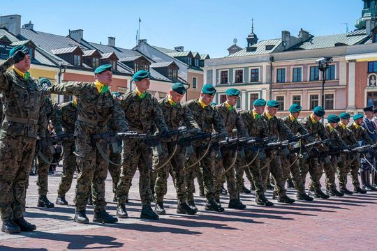 Tak Zamość świętował rocznicę uchwalenia Konstytucji 3 Maja [ZDJĘCIA]