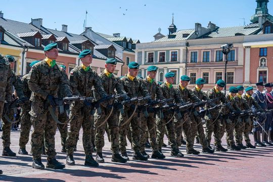 Tak Zamość świętował rocznicę uchwalenia Konstytucji 3 Maja [ZDJĘCIA]