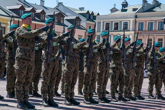 Tak Zamość świętował rocznicę uchwalenia Konstytucji 3 Maja [ZDJĘCIA]