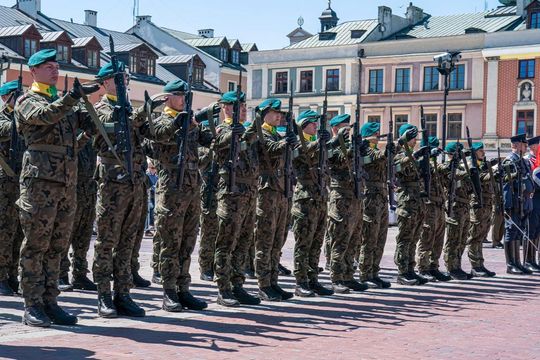 Tak Zamość świętował rocznicę uchwalenia Konstytucji 3 Maja [ZDJĘCIA]