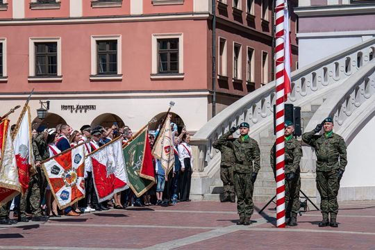 Tak Zamość świętował rocznicę uchwalenia Konstytucji 3 Maja [ZDJĘCIA]