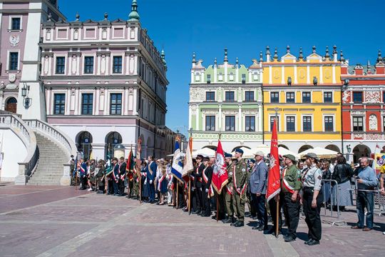 Tak Zamość świętował rocznicę uchwalenia Konstytucji 3 Maja [ZDJĘCIA]