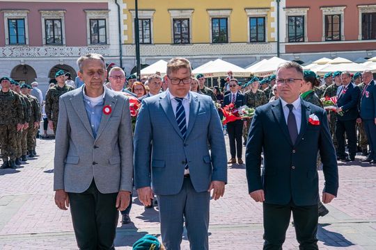 Tak Zamość świętował rocznicę uchwalenia Konstytucji 3 Maja [ZDJĘCIA]