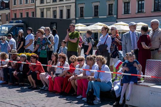 Tak Zamość świętował rocznicę uchwalenia Konstytucji 3 Maja [ZDJĘCIA]