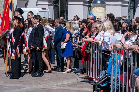 Tak Zamość świętował rocznicę uchwalenia Konstytucji 3 Maja [ZDJĘCIA]