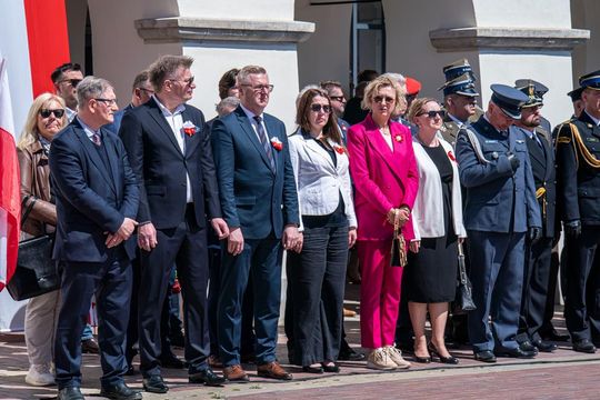Tak Zamość świętował rocznicę uchwalenia Konstytucji 3 Maja [ZDJĘCIA]