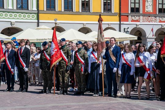 Tak Zamość świętował rocznicę uchwalenia Konstytucji 3 Maja [ZDJĘCIA]
