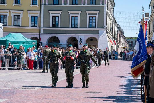 Tak Zamość świętował rocznicę uchwalenia Konstytucji 3 Maja [ZDJĘCIA]
