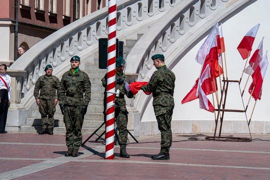 Tak Zamość świętował rocznicę uchwalenia Konstytucji 3 Maja [ZDJĘCIA]