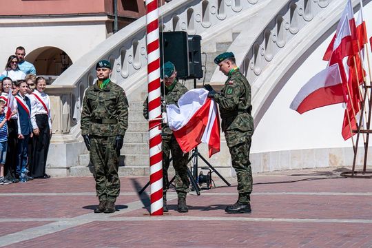 Tak Zamość świętował rocznicę uchwalenia Konstytucji 3 Maja [ZDJĘCIA]