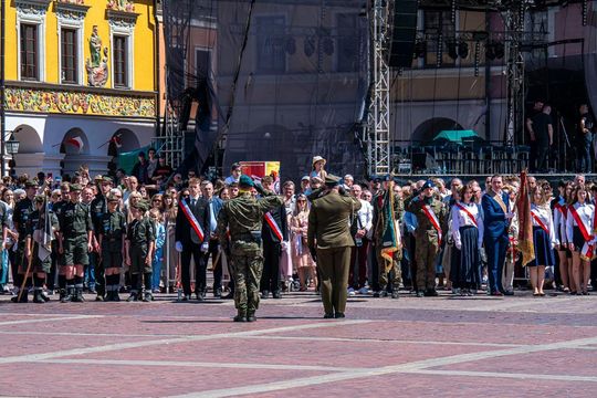 Tak Zamość świętował rocznicę uchwalenia Konstytucji 3 Maja [ZDJĘCIA]