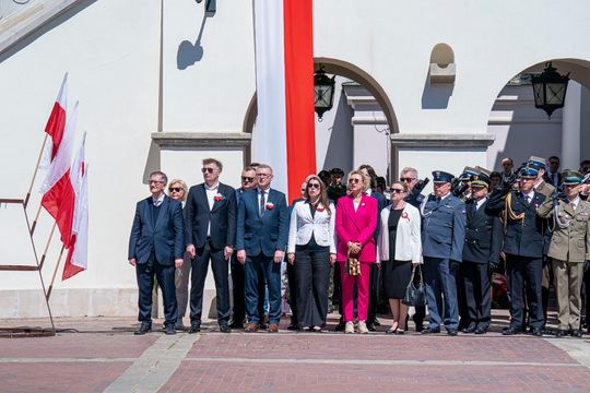 Tak Zamość świętował rocznicę uchwalenia Konstytucji 3 Maja [ZDJĘCIA]