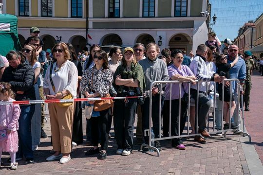 Tak Zamość świętował rocznicę uchwalenia Konstytucji 3 Maja [ZDJĘCIA]