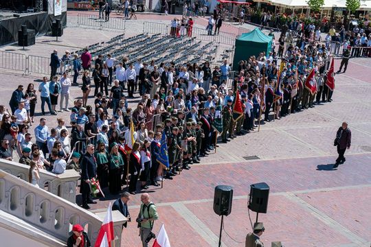Tak Zamość świętował rocznicę uchwalenia Konstytucji 3 Maja [ZDJĘCIA]
