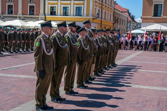 Tak Zamość świętował rocznicę uchwalenia Konstytucji 3 Maja [ZDJĘCIA]