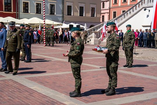 Tak Zamość świętował rocznicę uchwalenia Konstytucji 3 Maja [ZDJĘCIA]