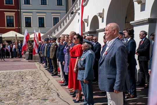 Tak Zamość świętował rocznicę uchwalenia Konstytucji 3 Maja [ZDJĘCIA]