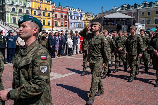 Tak Zamość świętował rocznicę uchwalenia Konstytucji 3 Maja [ZDJĘCIA]