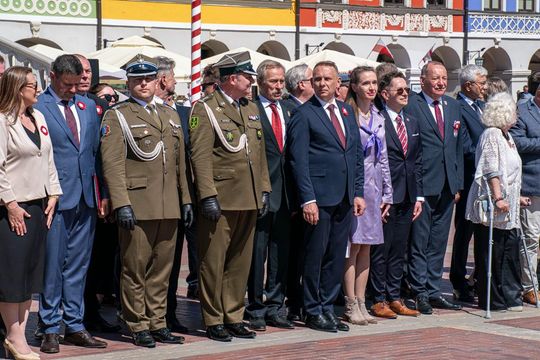 Tak Zamość świętował rocznicę uchwalenia Konstytucji 3 Maja [ZDJĘCIA]