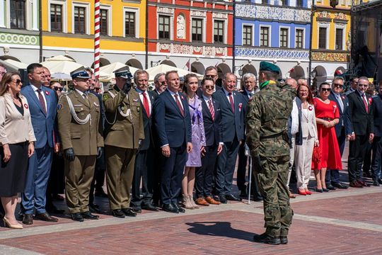 Tak Zamość świętował rocznicę uchwalenia Konstytucji 3 Maja [ZDJĘCIA]
