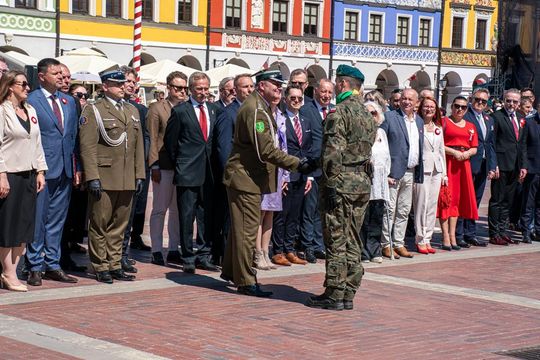 Tak Zamość świętował rocznicę uchwalenia Konstytucji 3 Maja [ZDJĘCIA]