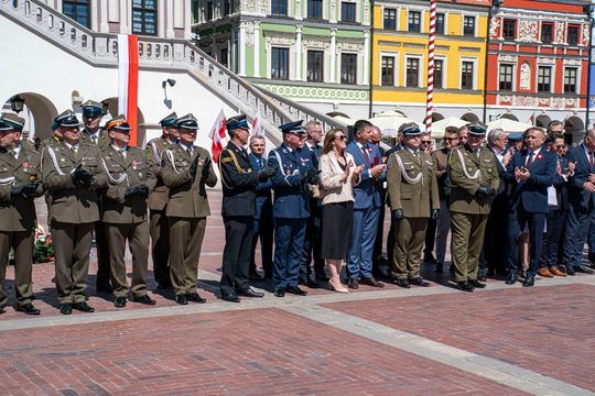 Tak Zamość świętował rocznicę uchwalenia Konstytucji 3 Maja [ZDJĘCIA]