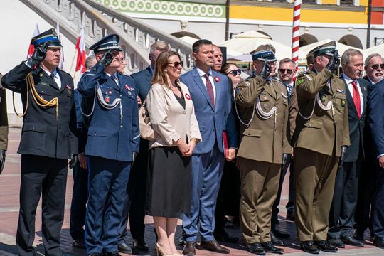 Tak Zamość świętował rocznicę uchwalenia Konstytucji 3 Maja [ZDJĘCIA]