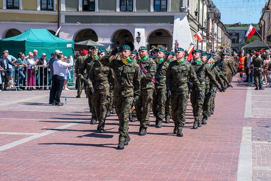 Tak Zamość świętował rocznicę uchwalenia Konstytucji 3 Maja [ZDJĘCIA]