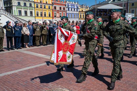 Tak Zamość świętował rocznicę uchwalenia Konstytucji 3 Maja [ZDJĘCIA]