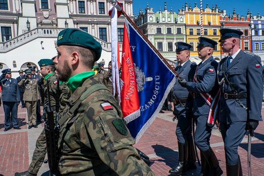 Tak Zamość świętował rocznicę uchwalenia Konstytucji 3 Maja [ZDJĘCIA]