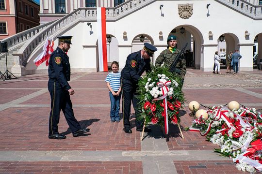 Tak Zamość świętował rocznicę uchwalenia Konstytucji 3 Maja [ZDJĘCIA]