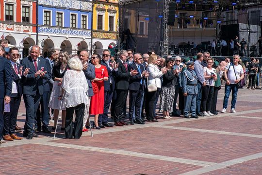 Tak Zamość świętował rocznicę uchwalenia Konstytucji 3 Maja [ZDJĘCIA]