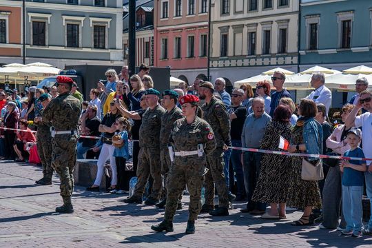 Tak Zamość świętował rocznicę uchwalenia Konstytucji 3 Maja [ZDJĘCIA]