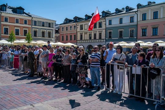 Tak Zamość świętował rocznicę uchwalenia Konstytucji 3 Maja [ZDJĘCIA]