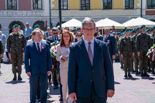 Tak Zamość świętował rocznicę uchwalenia Konstytucji 3 Maja [ZDJĘCIA]