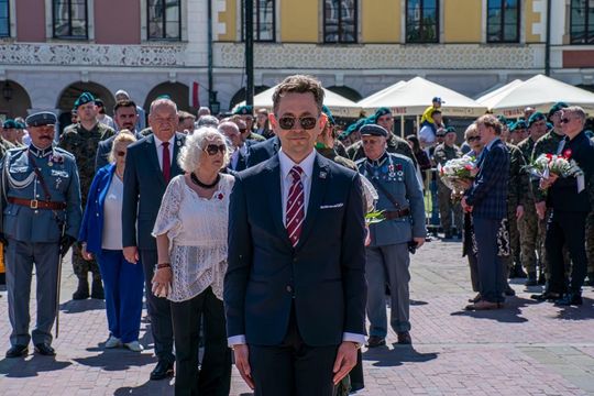 Tak Zamość świętował rocznicę uchwalenia Konstytucji 3 Maja [ZDJĘCIA]