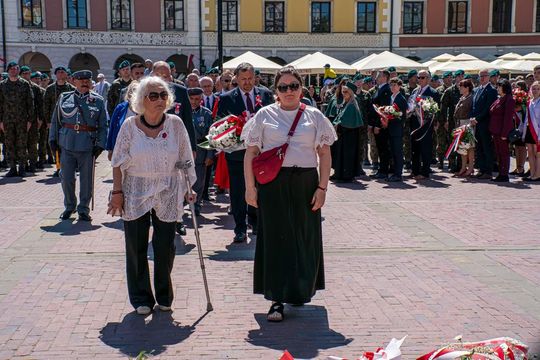 Tak Zamość świętował rocznicę uchwalenia Konstytucji 3 Maja [ZDJĘCIA]